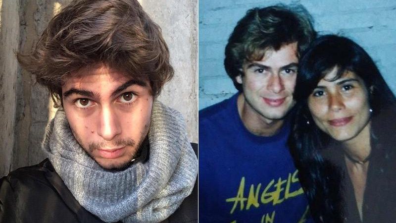 Rafael Vitti impressionou seus seguidores ao mostrar uma foto antiga do pai, o ator João Vitti - Foto: Reprodução/ Instagram