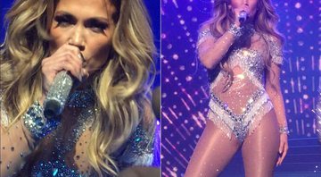 Jennifer Lopez praticamente transformou a queda em coreografia em Las Vegas - Foto: Reprodução/ Instagram