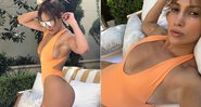 Jennifer Lopez exibiu as curvas em tarde de sol e causou burburinho na web - Foto: Reprodução/ Instagram