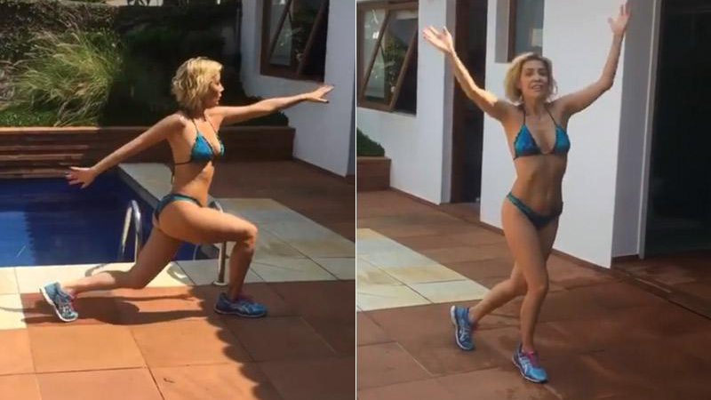 Luiza Possi mostrou treino de biquíni e recebeu muitos elogios dos internautas - Foto: Reprodução/ Instagram