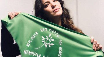 Nathalia Dill defende a legalização do aborto no Brasil - Foto: Reprodução/ Instagram