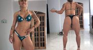 Vanessa Mesquita está se preparando para voltar às competições de fisiculturismo - Foto: Reprodução/ Instagram