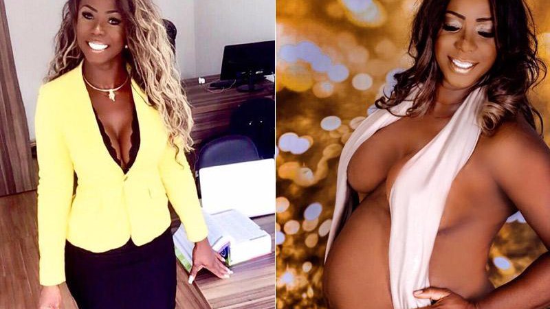 Adélia Soares exibe o barrigão de grávida em ensaio gestante - Foto: Reprodução/ Instagram