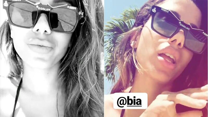 Anitta aproveitou uma folguinha na agenda para renovar o bronzeado - Foto: Reprodução/ Instagram