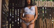 Babi Muniz exibiu gravidez na web para comemorar a chegada da 29ª semana de gestação - Foto: Reprodução/ Instagram