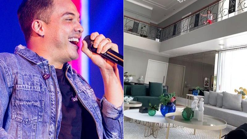 Wesley Safadão mostrou parte de sua sala de estar no Instagram - Foto: Reprodução/ Instagram