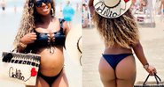 Adélia Soares exibiu frente e verso em dia de praia - Foto: Reprodução/ Instagram