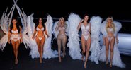 Kim Kardashian e as irmãs se vestiram de Angel da Victoria’s Secret para curtir o Halloween - Foto: Reprodução/ Instagram