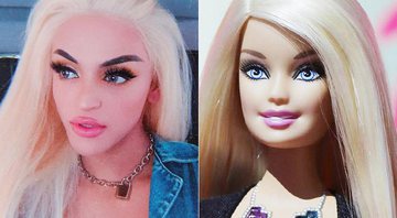 Pabblo Vittar foi comparado com a boneca Barbie por fãs - Foto: Reprodução/ Instagram