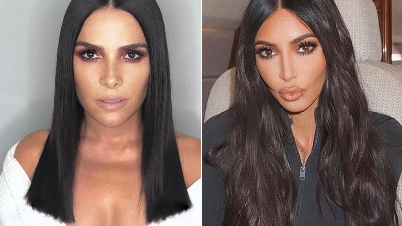 Wanessa foi comparada com Kim Kardashian por causa do novo visual. Achou parecidas? - Foto: Reprodução/ Instagram
