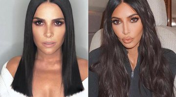 Wanessa foi comparada com Kim Kardashian por causa do novo visual. Achou parecidas? - Foto: Reprodução/ Instagram