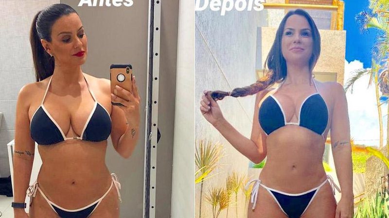 Carol Dias conseguiu eliminar 5 quilos em um mês - Foto: Reprodução/ Instagram