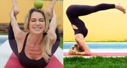 Letícia Spiller costuma mostrar as posturas da ioga na web - Foto: Reprodução/ Instagram