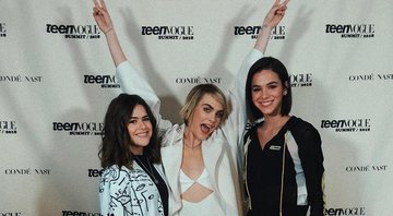 Maísa Silva, Cara Delevigne e Bruna Marquezine em Los Angeles - Foto: Instagram
