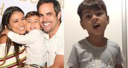 Simone com o filho, Henry, e o marido, Kaka Diniz - Foto: Reprodução/ Instagram