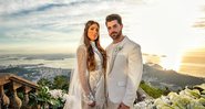Alok e Romana Novais se casaram nesta terça-feira (15/01), aos pés do Cristo Redentor - Foto: Reprodução/ Instagram