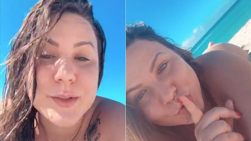 Maria Claudia posou em praia de nudismo e falou sobre a experiência na web - Foto: Reprodução/ Instagram