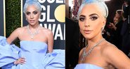 Lady Gaga usou joias avaliadas em 19 milhões de reais na cerimônia de premiação do Globo de Ouro - Foto: Reprodução/ Instagram/ @goldenglobes