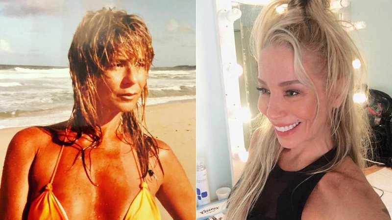 Nadja Winits exibiu semelhanças com a filha Danielle Winits em foto antiga - Foto: Reprodução/ Instagram