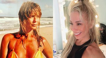 Nadja Winits exibiu semelhanças com a filha Danielle Winits em foto antiga - Foto: Reprodução/ Instagram