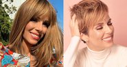 Ana Furtado antes e depois de adotar o cabelo curto - Foto: Reprodução/ Instagram