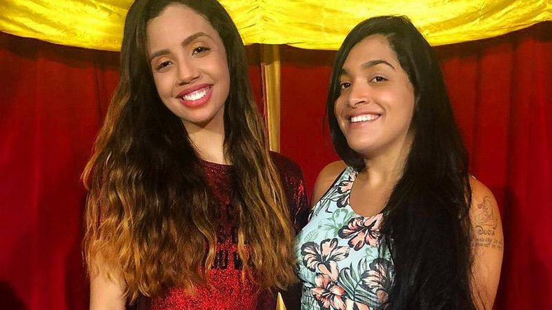 Florentina Evellyn e Erylandia Mariano se encontraram após uma apresentação do Circo da Florentina no Rio de Janeiro - Foto: Reprodução/ Instagram