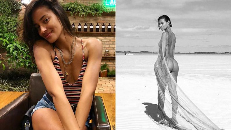 Top brasileira Gracie Carvalho exibiu o corpo cheio de curvas em foto nua clicada nas Bahamas - Foto: Reprodução/ Instagram