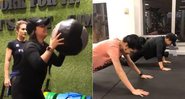 Maiara pegou pesado na malhação e mostrou parte do treino na web - Foto: Reprodução/ Instagram