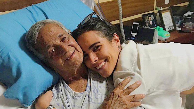 Wanessa visitou o avô, seu Francisco, e mostrou clique ao seus seguidores - Foto: Reprodução/ Instagram
