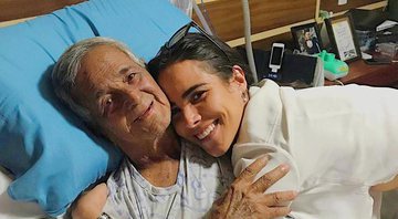 Wanessa visitou o avô, seu Francisco, e mostrou clique ao seus seguidores - Foto: Reprodução/ Instagram