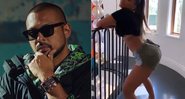 Anitta ganhou elogios do rapper Sean Paul ao rebolar segurando em um corrimão - Foto: Reprodução/ Instagram