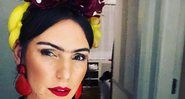 Glenda Kozlowski se transformou em Frida Kahlo para curitr baile de carnaval - Foto: Reprodução/ Instagram