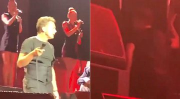 Irritado, Luis Miguel agride técnico de som durante show no Panamá - Foto: Reprodução/ Instagram