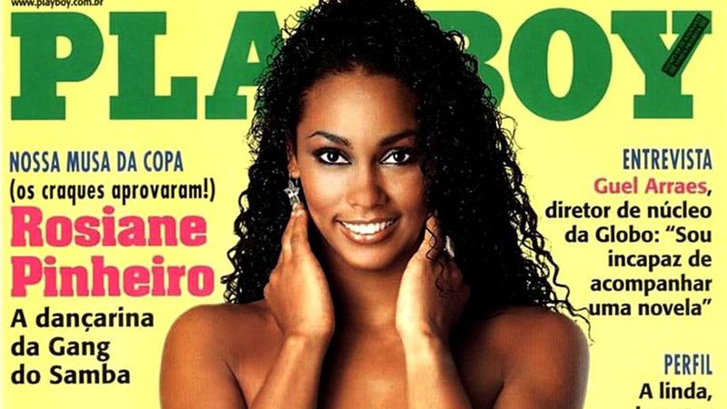 Rosiane Pinheiro foi capa da Playboy em junho de 1998 - Foto: Reprodução/ Instagram