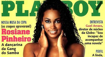 Rosiane Pinheiro foi capa da Playboy em junho de 1998 - Foto: Reprodução/ Instagram