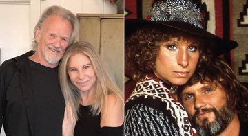 Barbra Streisand reencontrou Kris Kristofferson, seu par em Nasce Uma Estrela, 43 anos depois - Foto: Reprodução/ Twitter