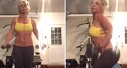 Britney Spears afirma que perdeu peso por conta do estresse e mostra treino em academia - Foto: Reprodução/Instagram