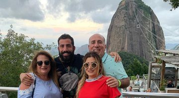 Kaysar leva a família para passear pelo Rio de Janeiro - Foto; Reprodução/Instagram