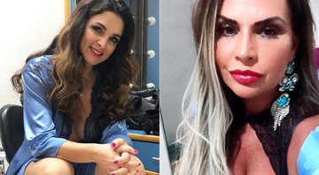 Luiza Ambiel (à esquerda) e Solange Gomes postaram fotos parecidas e fãs reagiram - Foto: Reprodução/ Instagram