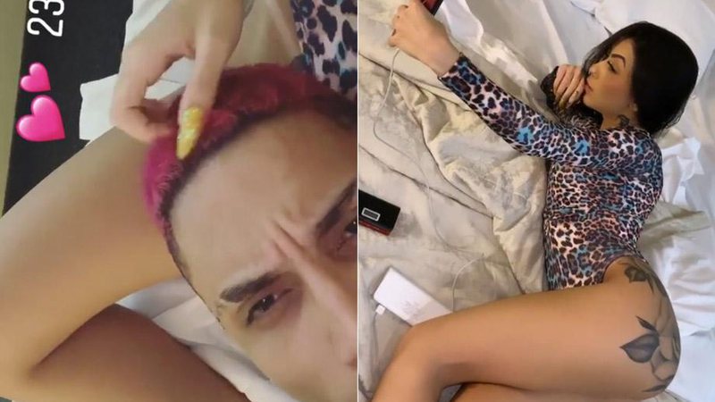 MC Mirella compartilhou foto de topless e dividiu a opinião dos fãs na web - Foto: Reprodução/ Instagram