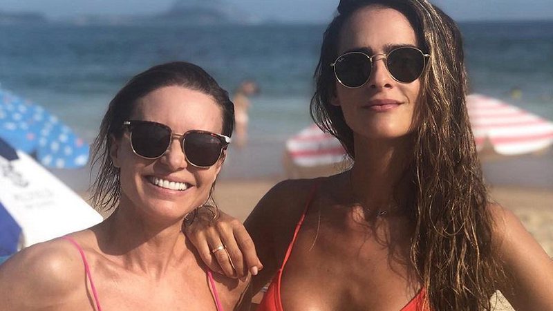 Paula Burlamaqui e Marcela Fogaça aproveitam solzão em praia no Rio - Foto: Reprodução/Instagram