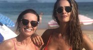 Paula Burlamaqui e Marcela Fogaça aproveitam solzão em praia no Rio - Foto: Reprodução/Instagram