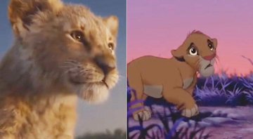 Comparação quadro a quadro da nova versão de O Rei Leão e a versão original lançada em 1994 - Foto: Reprodução/Disney