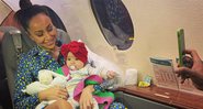 Sabrina Sato e Zoe dão passeio de avião - Foto: Reprodução/Instagram