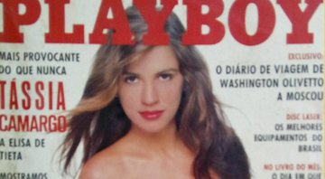 Tássia Camargo compartilhou capa da revista Playboy e fãs elogiaram - Foto: Reprodução/ Instagram