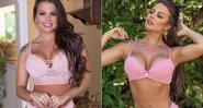 Noiva de Eduardo Costa, Victória Villarim foi ovacionada na web ao postar fotos de lingerie - Foto: Reprodução/ Instagram