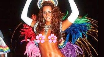 Viviane Araújo relembra topless no carnaval de 20 anos atrás - Foto: Reprodução/ Instagram