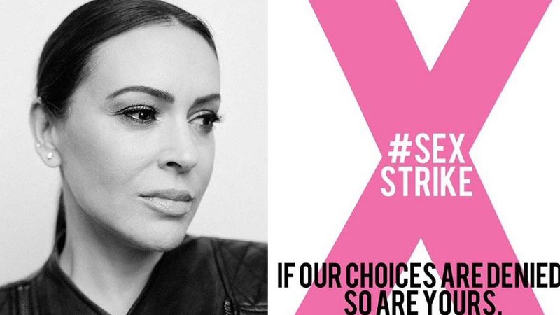 Em retaliação à lei que proíbe aborto nos EUA, Alyssa Milano lança campanha: “Greve de sexo” - Foto: Reprodução/Instagram