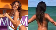 De topless, Andressa Ferreira se transformou em sereia em montagem de vídeo - Foto: Reprodução/ Instagram