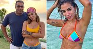 Anitta com o pai, Mauro, em Bali, na Indonésia - Foto: Reprodução/ Instagram